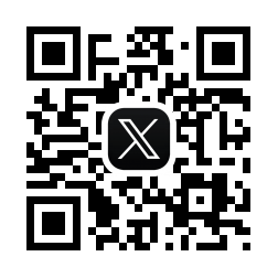 【公式】長野県大桑村　X　QRコード